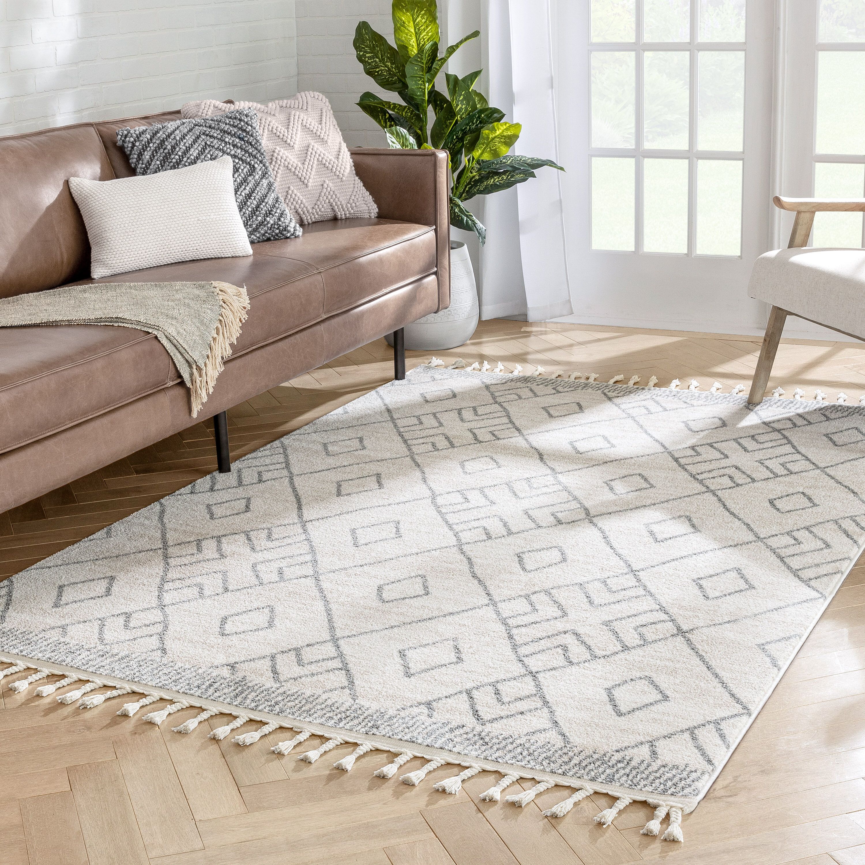 Well Woven Serenity Power Loom Grey/Beige Rug | Wayfair.co.uk Intended For White Serenity Rugs (Photo 9 of 15)