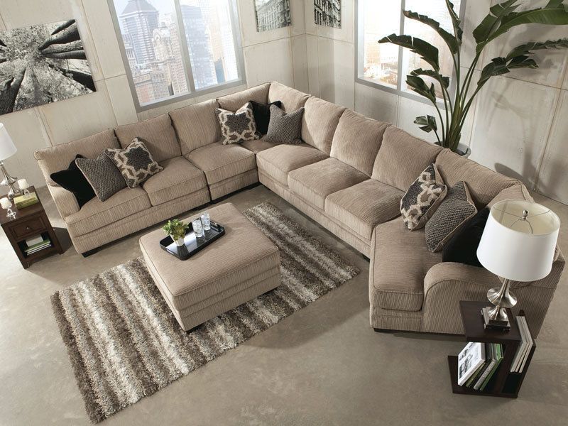 15 Large Sectional Sofas That Will Fit Perfectly Into Your Family Home |  Large Sectional Sofa, Sectional Sofa Decor, Livingroom Layout Within Sectional Couches For Living Room (Photo 1 of 15)