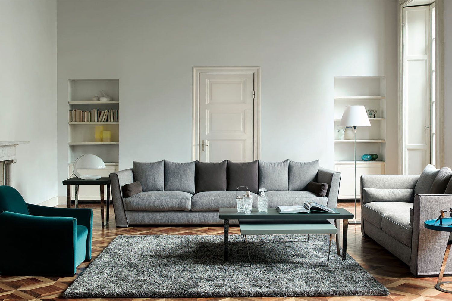 2, 3 Or 4 Seater Pillow Back Sofa Quentin | Bodema In Pillowback Sofa Sectionals (View 11 of 15)