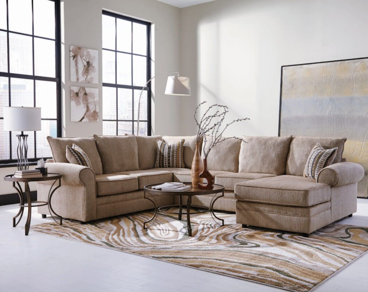 7 Different Ways To Arrange A Sectional Sofa – Coaster Fine Regarding 7 Seater Sectional Couch With Ottoman And 3 Pillows (Photo 10 of 15)