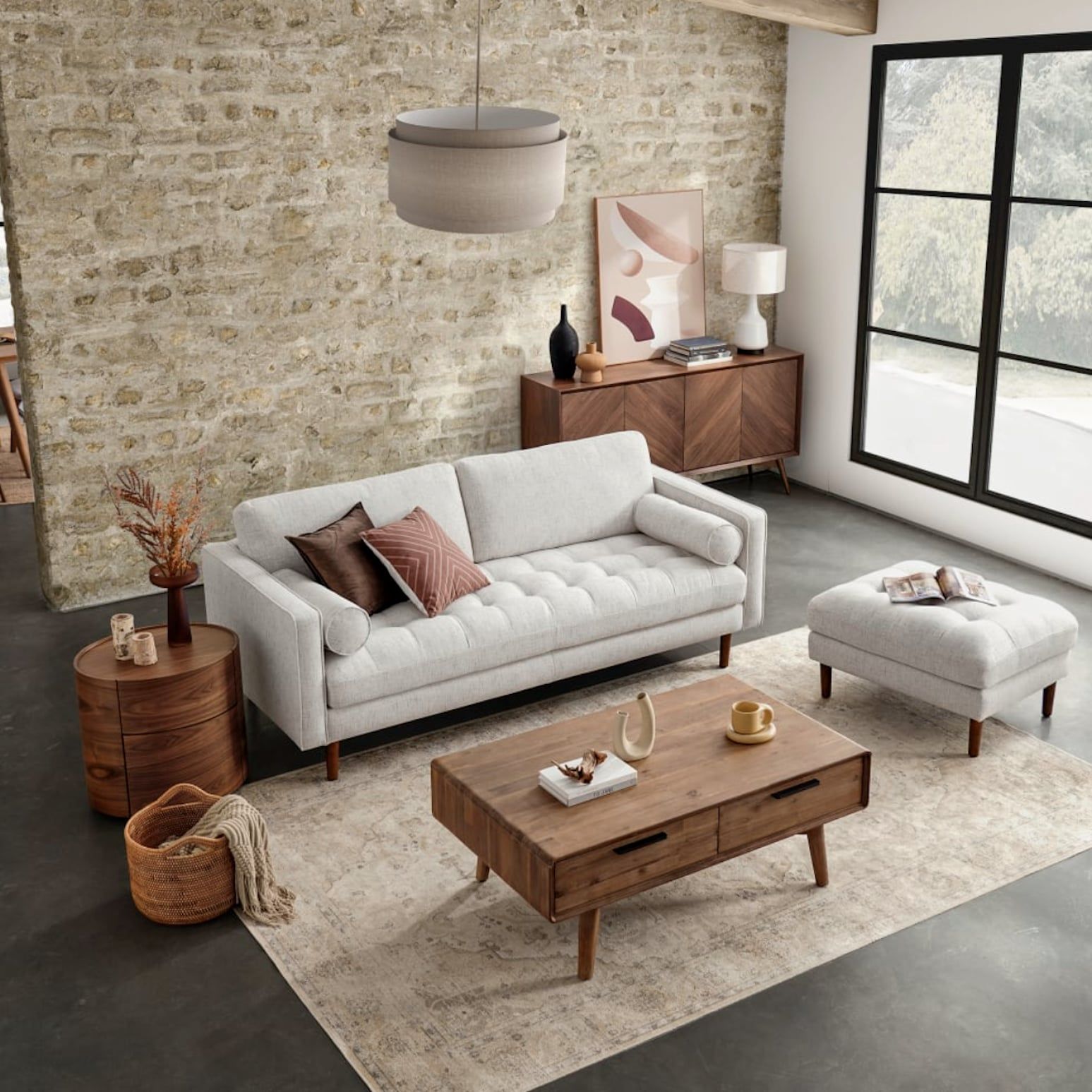 Best Midcentury Modern Sofas And Sectionals 2022 | Popsugar Home Regarding Modern Loveseat Sofas (Photo 13 of 15)