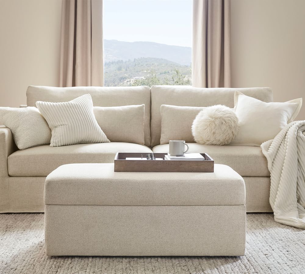 Featured Photo of Sofas With Storage Ottoman
