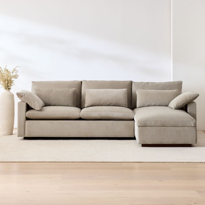 Harmony Sleeper Sectional W Storage Qs | Sofa With Chaise | West Elm Within Sleeper Sofas With Storage (Photo 15 of 15)