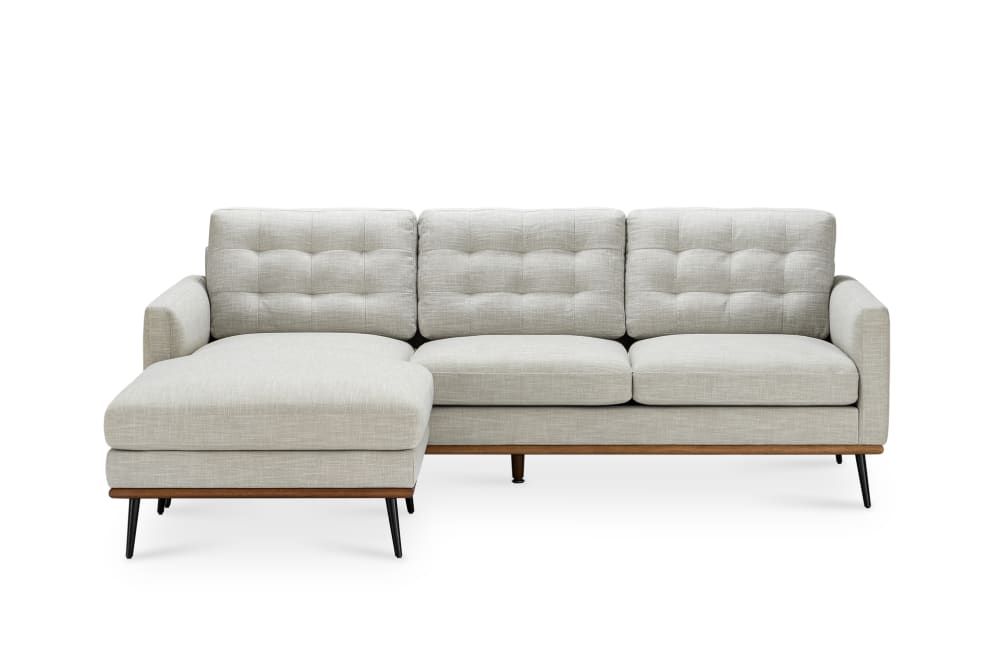 Isaac Reversible Sectional Sofa | Castlery United States With Reversible Sectional Sofas (Photo 3 of 15)