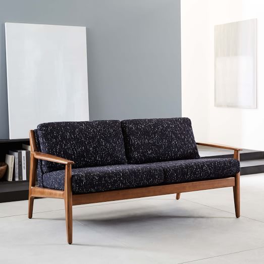 Leon Wood Frame Loveseat (68") | Sofa Wood Frame, Wooden Sofa Set Designs, Wood  Frame Loveseat With Couches Love Seats With Wood Frame (View 13 of 15)