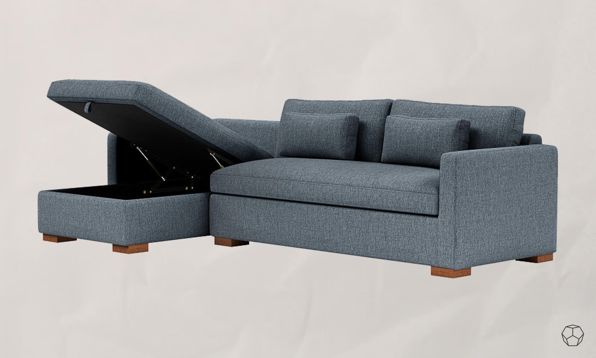 Looking For A Couch With Storage? Here Are The Best Storage Sofas And  Sectionals In Sectional Sofa With Storage (View 5 of 15)