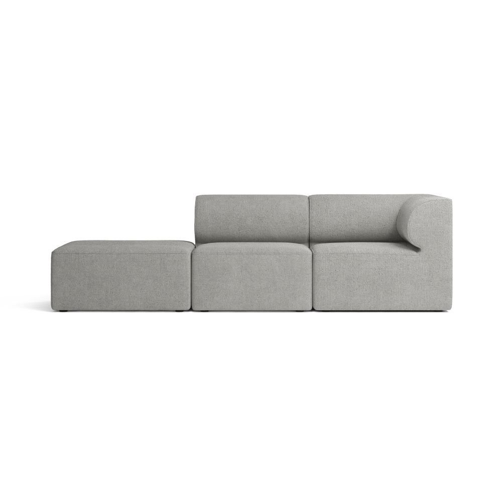 Menu Eave Right Modular Sofa – 2 Seater + Pouf Pertaining To Modular Couches (Photo 13 of 15)