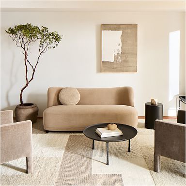 Modern & Contemporary Sofas & Loveseats | West Elm Throughout Modern Loveseat Sofas (View 6 of 15)