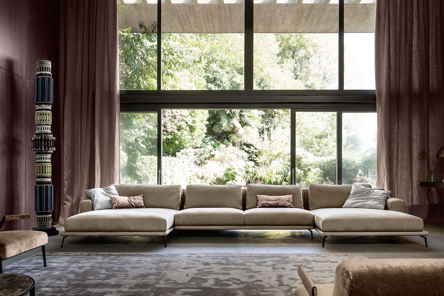 Modern Furniture • Contemporary Furniture • Italian Furniture • Room  Service 360° For Sectional Sofa U Shaped (Photo 11 of 15)