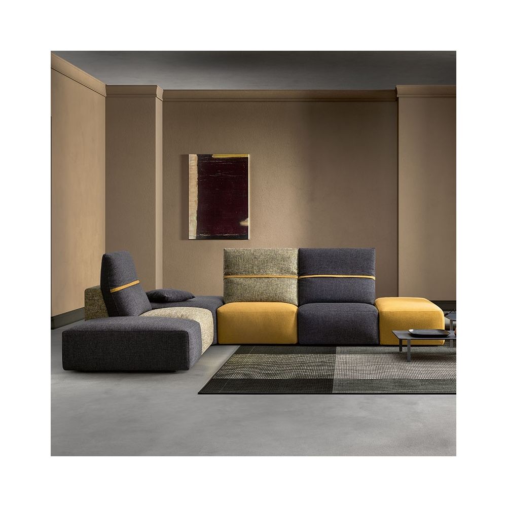 Modern Modular Sofa In Fabric – Deep Real | Isa Project Intended For Modular Couches (Photo 1 of 15)