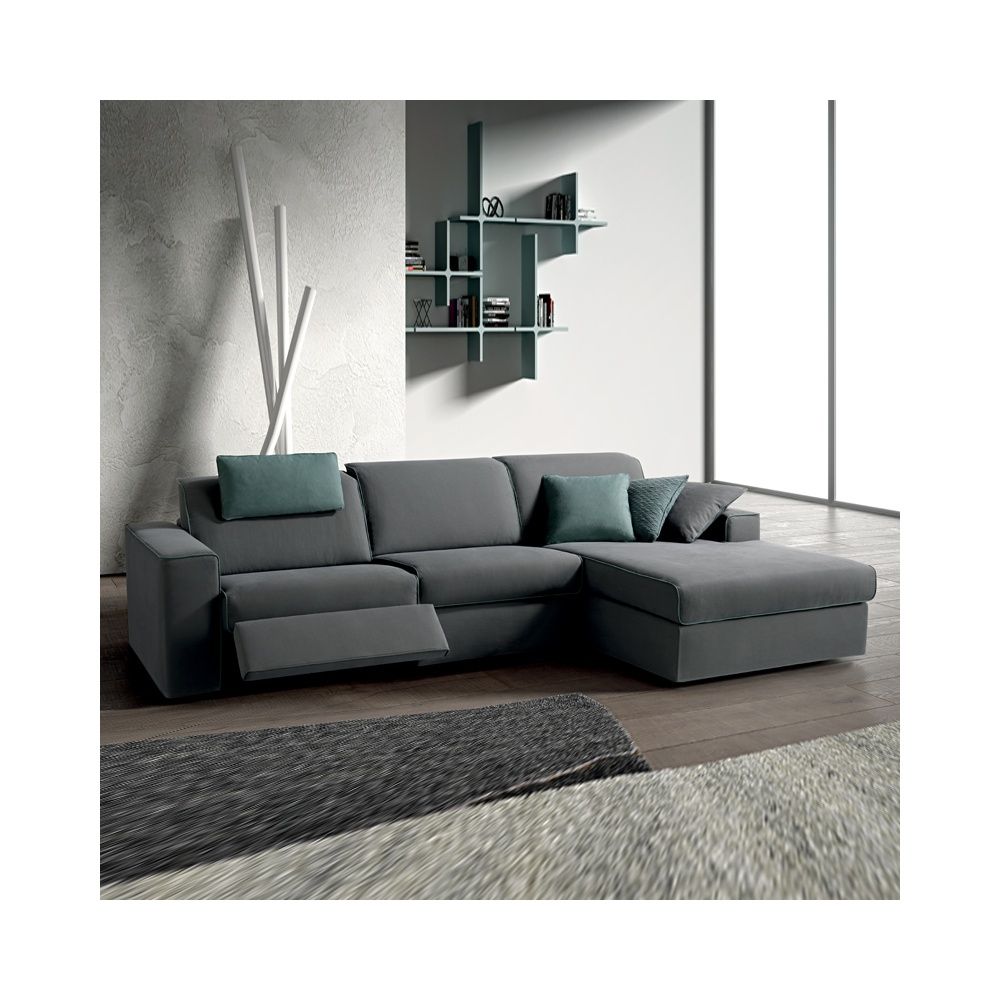 Padded Modular Sofa With Relax Mechanism – Soul C01 | Isa Regarding Modular Couches (View 7 of 15)