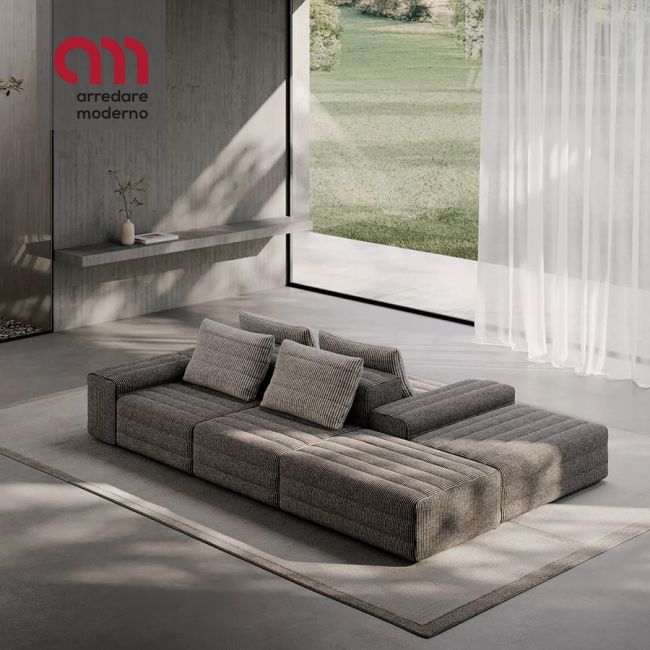 Samet Gervasoni Designer Sofa With Modular Couches (View 3 of 15)