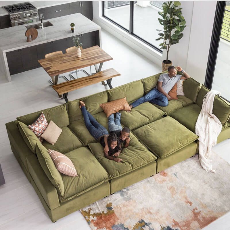 The 10 Best Modular Pit Sectional Sofas For Relaxing At Home Pertaining To Modular Couches (Photo 6 of 15)