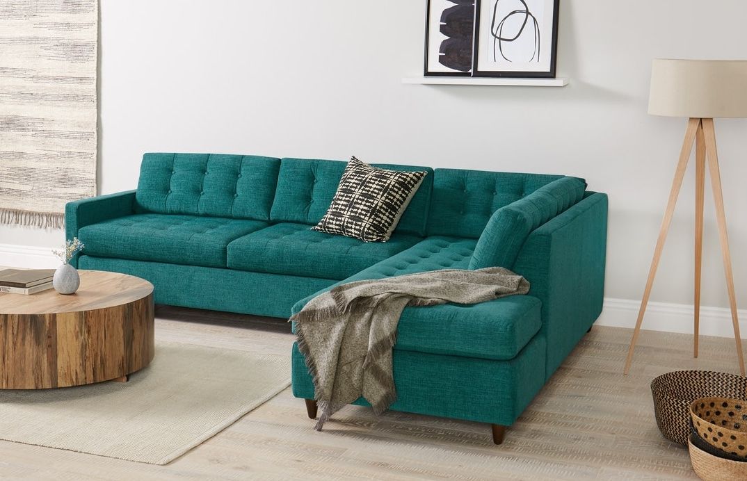 The 12 Best Sleeper Sofas With Chaises – According To Reviewers (2023) –  Living In A Shoebox Pertaining To Convertible Sofas With Matching Chaise (Photo 4 of 15)