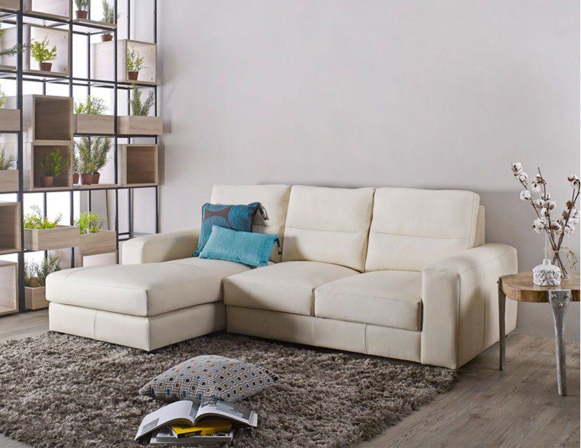 Tres L Shape Leather Sofa With High Backrest | Sofa Set Throughout L Shaped Couches With Adjustable Backrest (Photo 9 of 15)