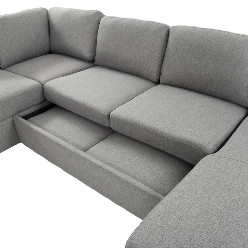 Vivian Sectional Sleeper Sofa W/Right Chaise | El Dorado Furniture Throughout Left Or Right Facing Sleeper Sectional Sofas (View 8 of 15)