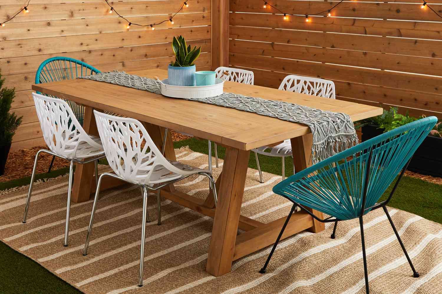18 Diy Outdoor Table Plans Throughout Modern Outdoor Patio Coffee Tables (View 15 of 15)