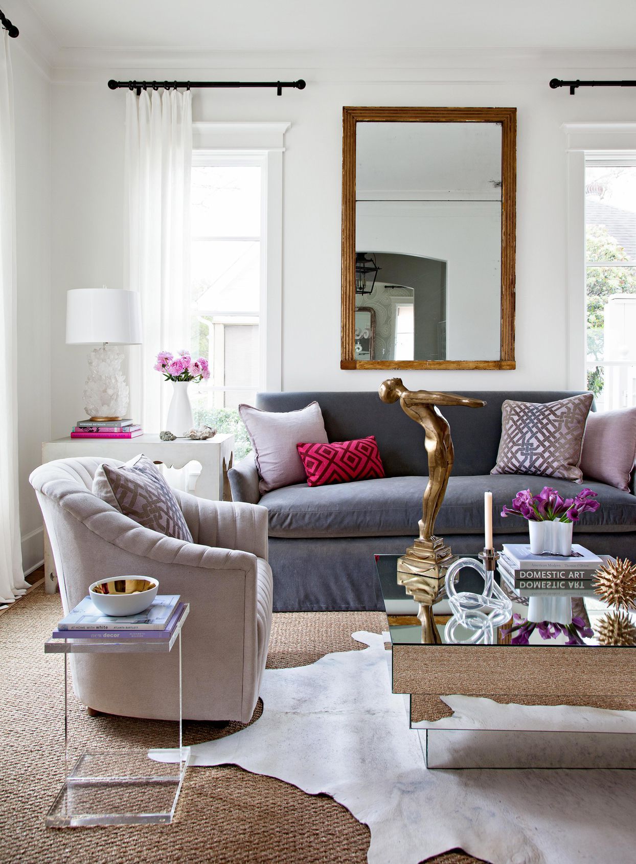 7 Flawless Ways To Style A Gray Sofa With Dark Grey Loveseat Sofas (Photo 11 of 15)