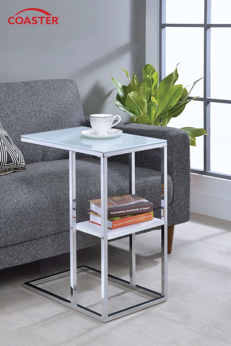 A Snack Table Will Enhance Your Living Space | Living Room Design Modern,  Living Room End Tables, Contemporary Accent Tables For Metal Side Tables For Living Spaces (Photo 13 of 15)