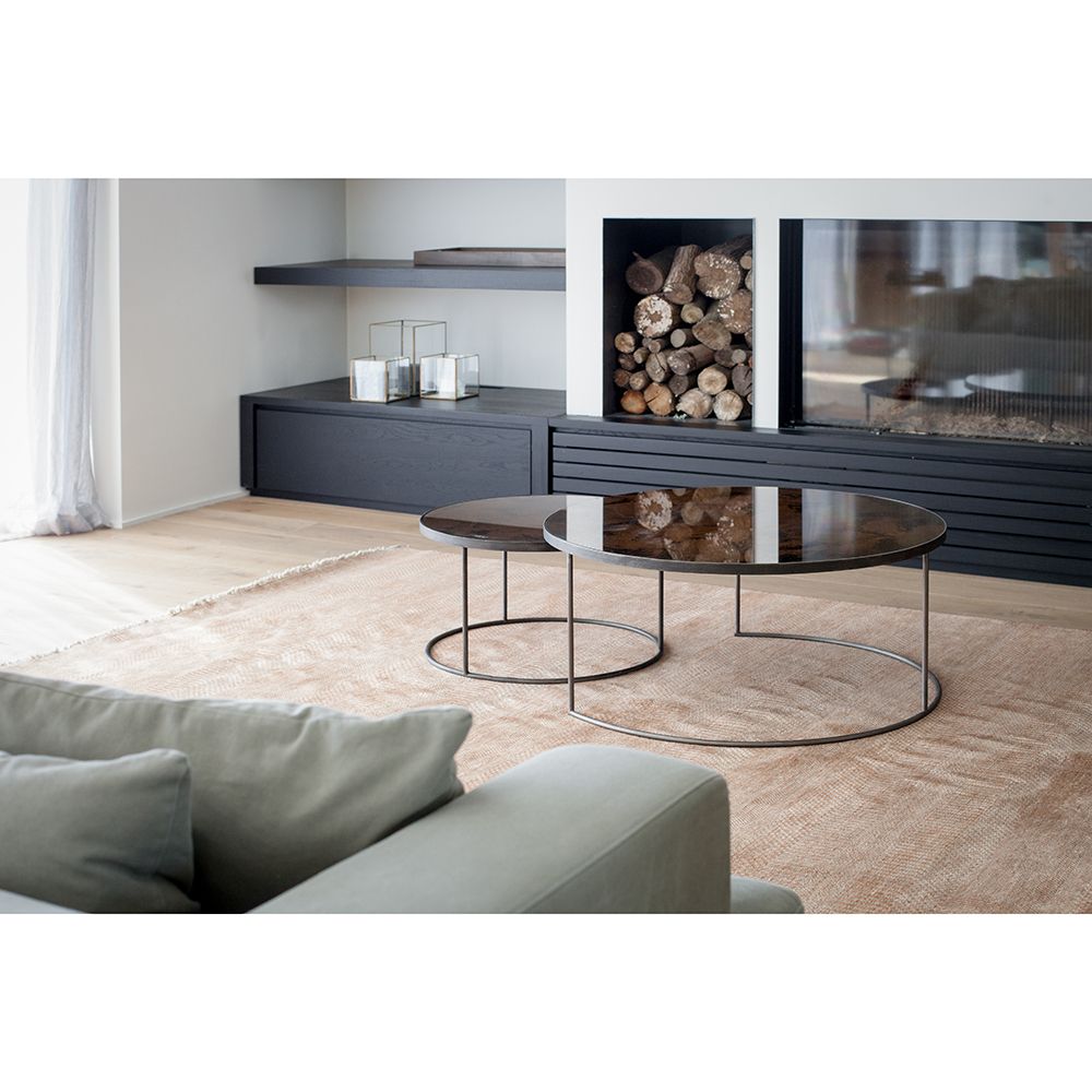 Bronze Nesting Coffee Table Set – Rouse Home With Nesting Coffee Tables (View 14 of 15)