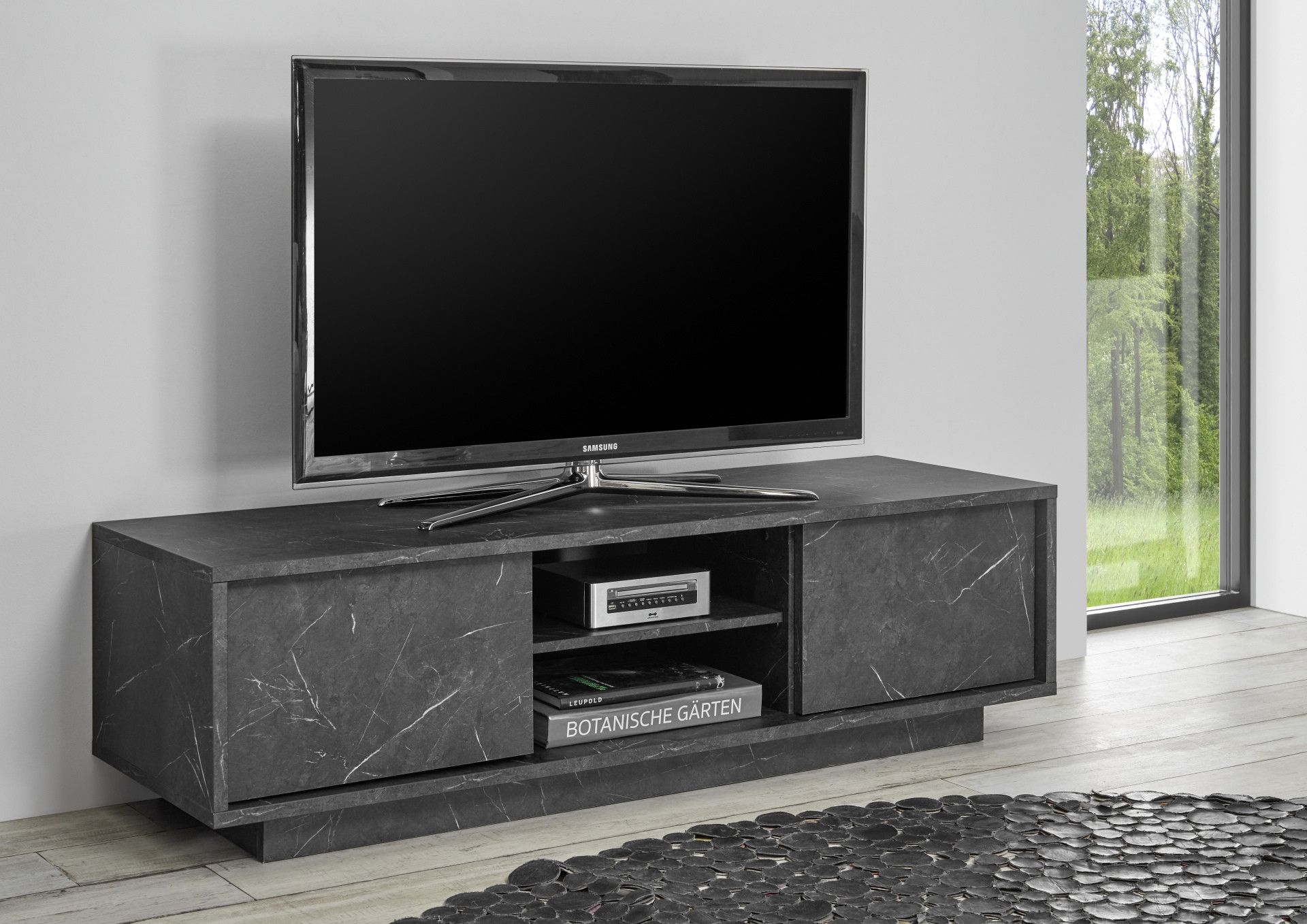 Featured Photo of Black Marble Tv Stands
