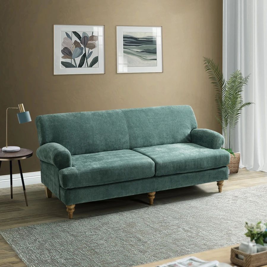 Classic Living Room Sofa With Roll Up Arms And Back – Living Room Sofas –  Aliexpress In Multiyork Leather Sofas (Photo 10 of 10)