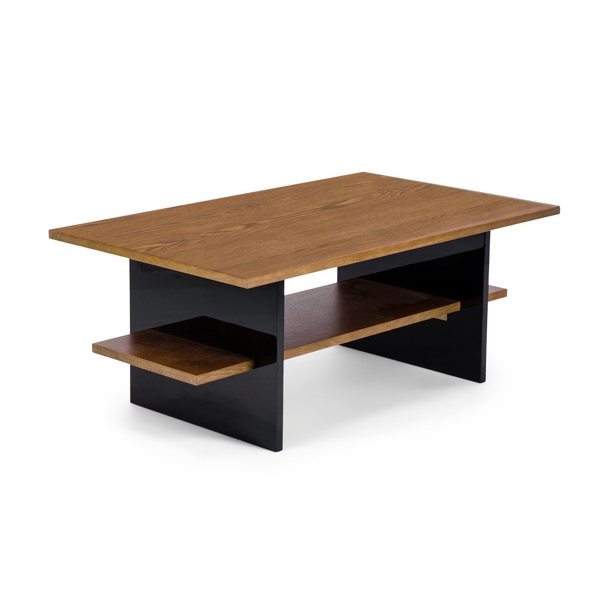 Coffee Table With Iroko Finish – Orso – The Socialite Family Inside Studio 350 Black Metal Coffee Tables (Photo 11 of 15)