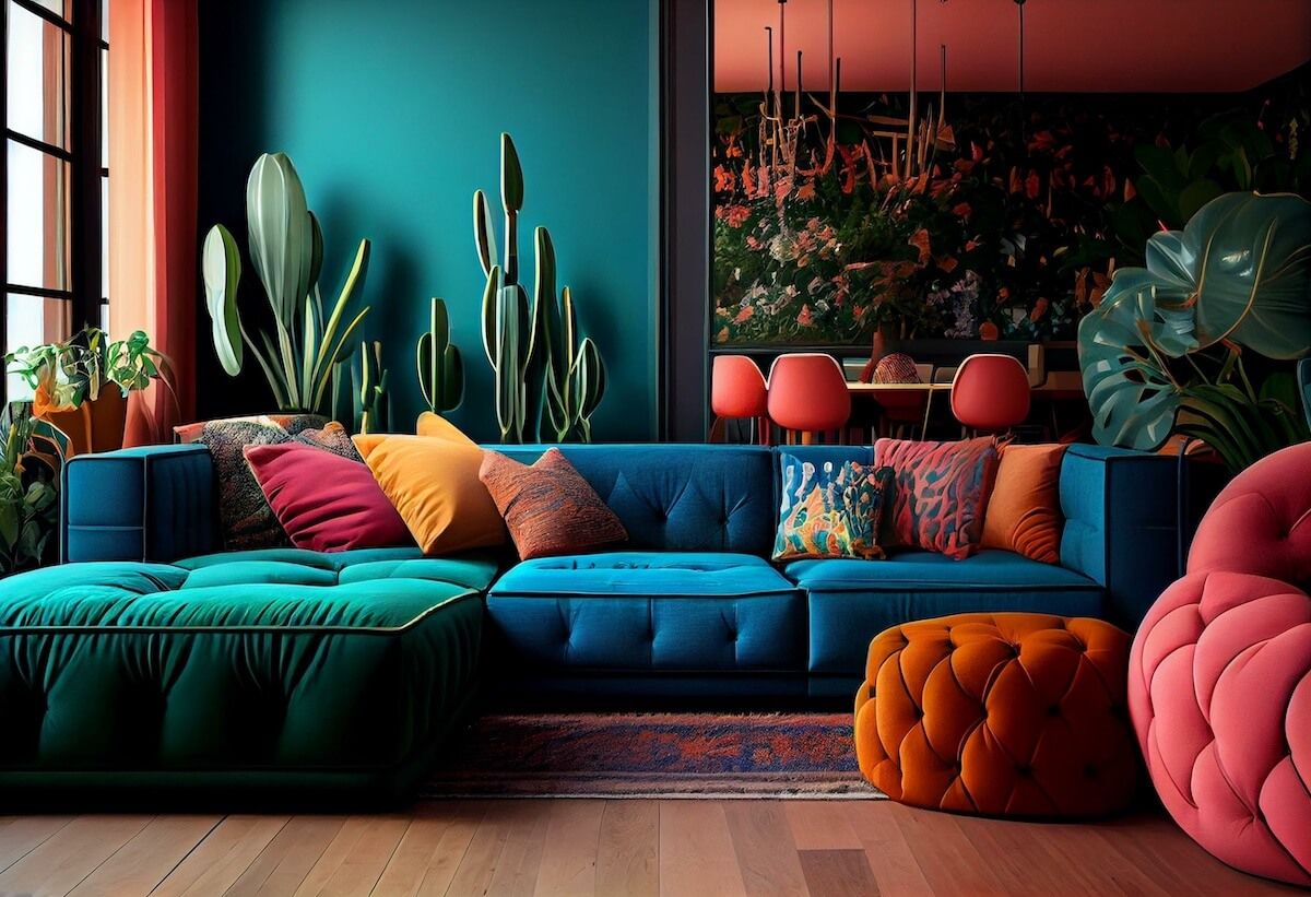 Colorful Furniture: Creative Ideas To Brighten Up Your Home Inside Sofas In Multiple Colors (View 7 of 15)
