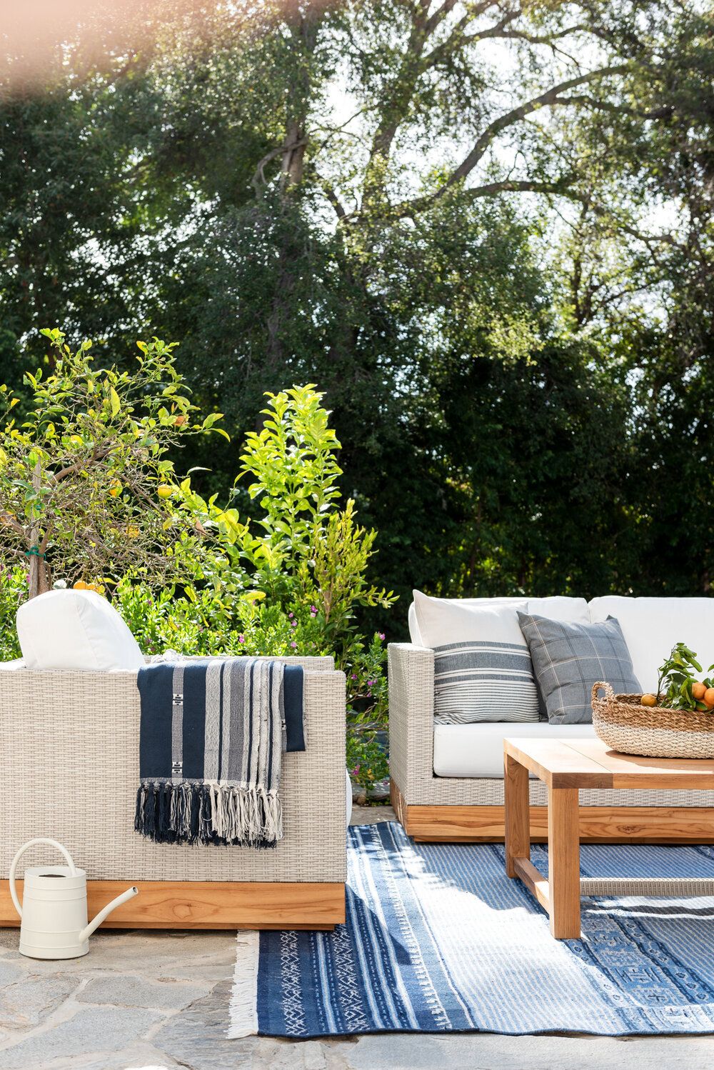 Design Rules To Break: Using Matching Furniture Outdoors Pertaining To Modern Outdoor Patio Coffee Tables (View 10 of 15)
