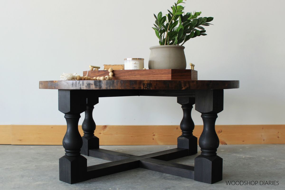Diy Coffee Table With Decorative Legs With Coffee Tables With Solid Legs (Photo 11 of 15)
