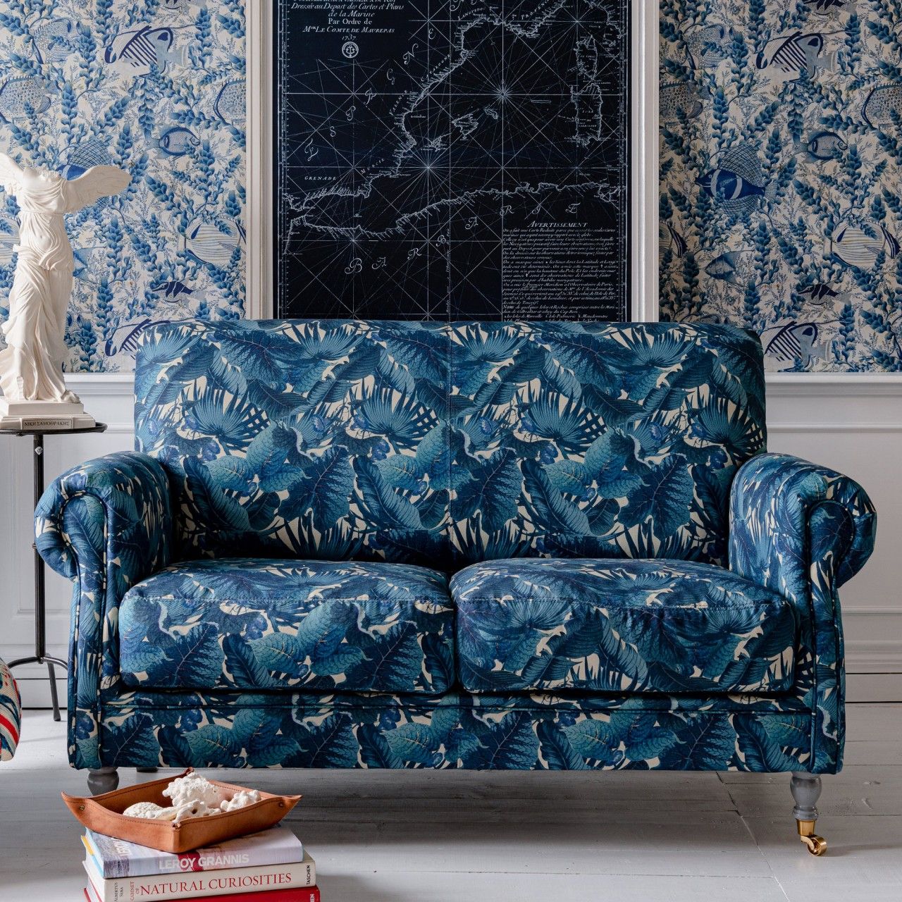 Edinburgh Sofa – Paradeisos Fabric – Sofas – Furniture – Products Pertaining To Sofas In Pattern (View 7 of 15)
