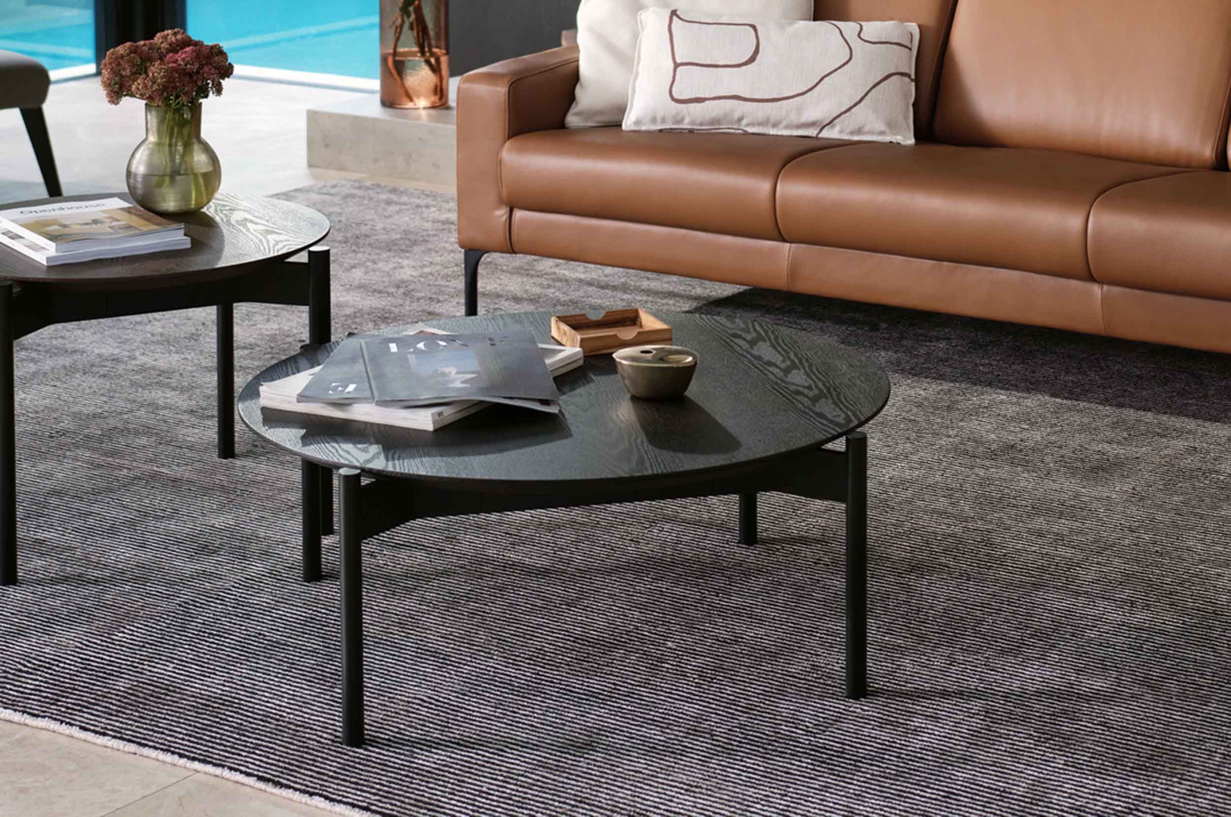 Eto Timber Coffee Table | Occasional Tables| Timber Veneer | Round Marble  Dining Table – King Living With Occasional Coffee Tables (Photo 2 of 15)