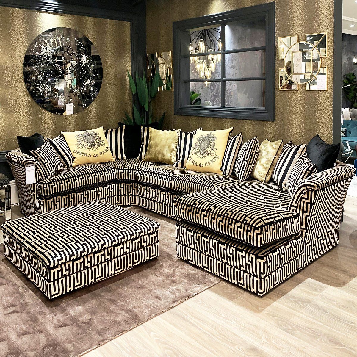 Gascoigne Designs Savannah Fabric Sofa Collection Inside Sofas In Pattern (View 5 of 15)