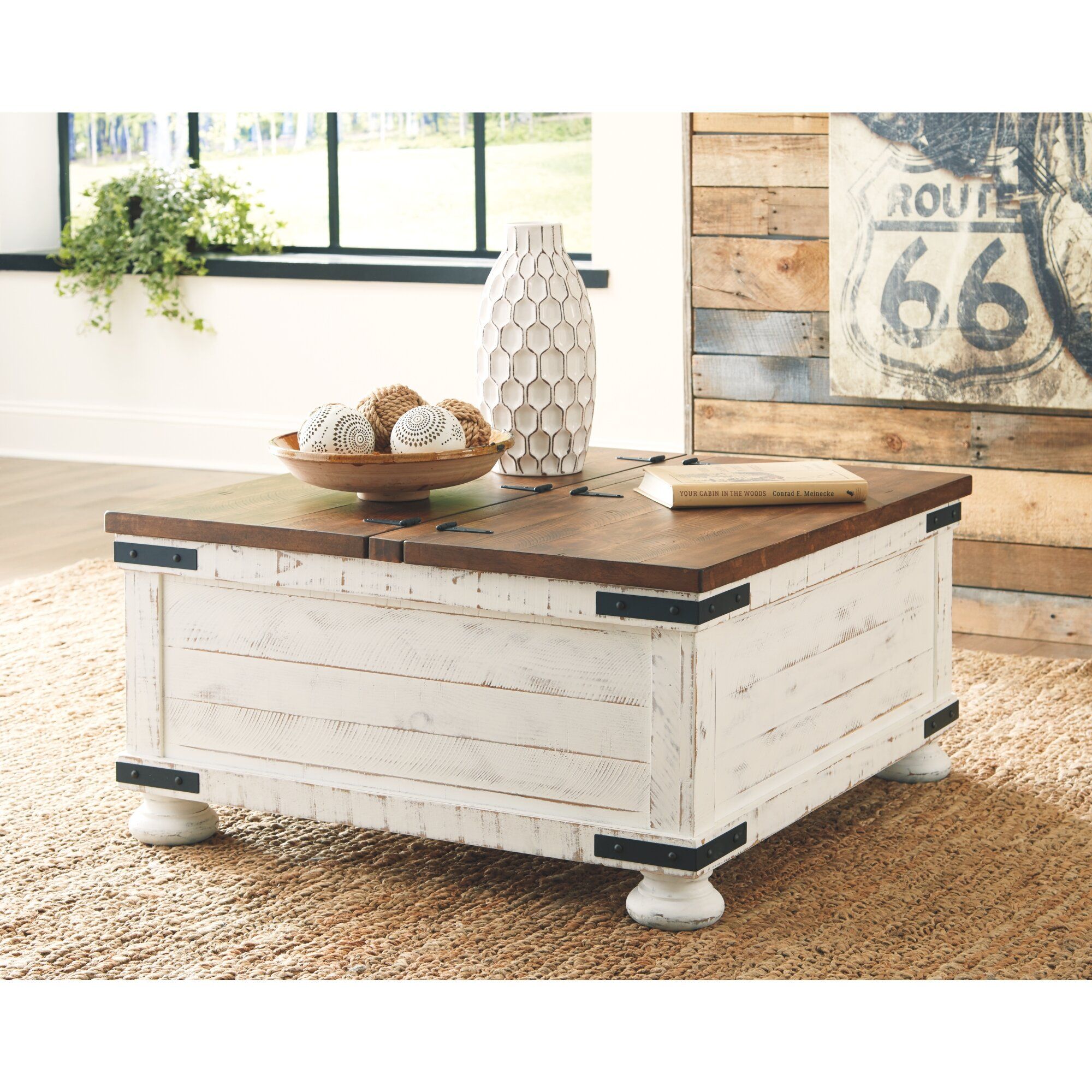 Gracie Oaks Etha Coffee Table & Reviews | Wayfair Within Coffee Tables With Storage (Photo 12 of 15)