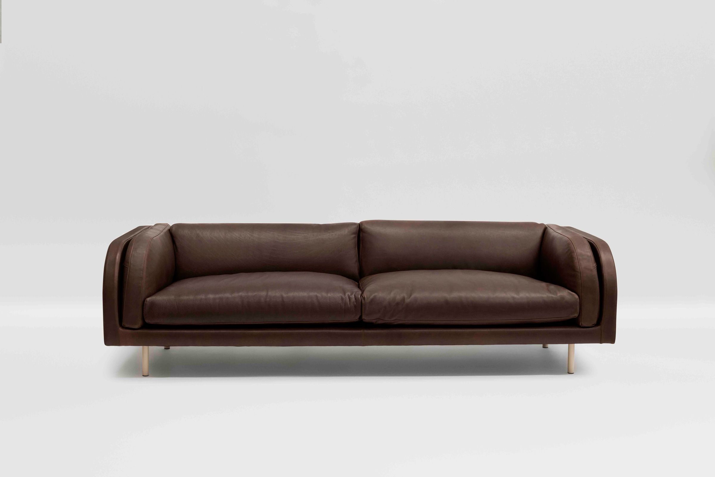 Harvey Curved Arm Sofa – Grazia & Co Throughout Sofas With Curved Arms (Photo 4 of 15)