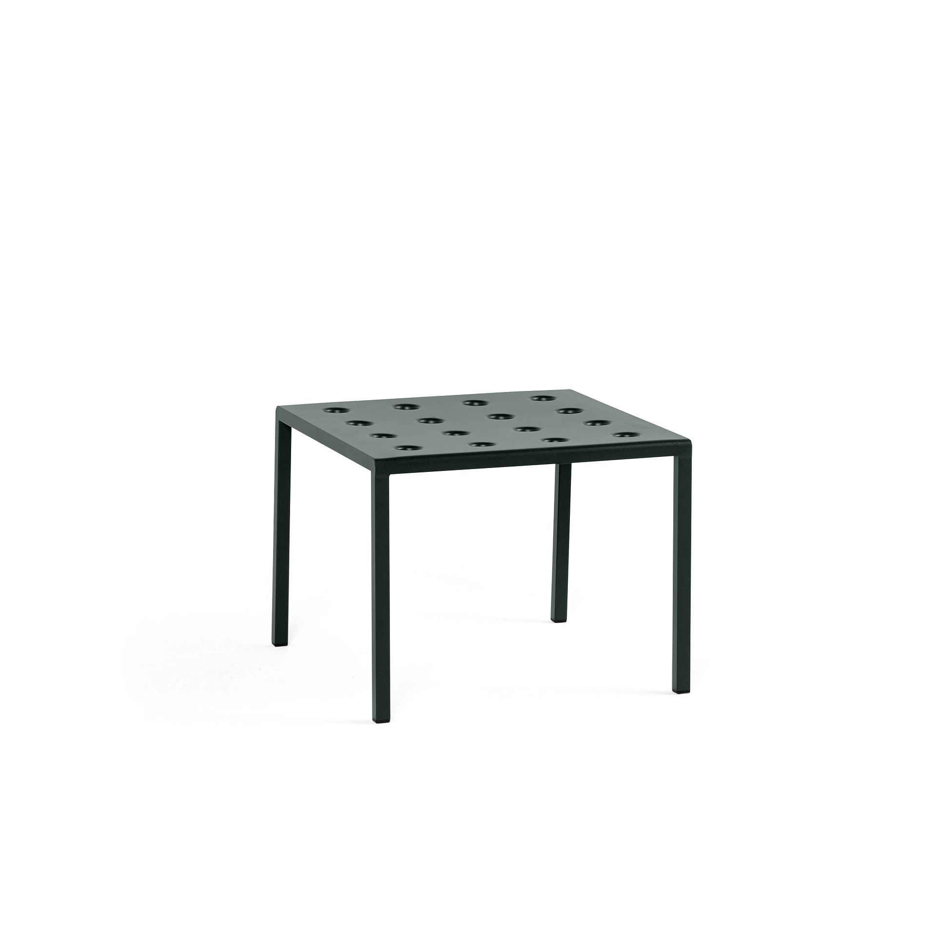Hay Balcony Low Table | Outdoor Coffee Table | Forest Green | Chiarenza  Store For Coffee Tables For Balconies (Photo 7 of 15)