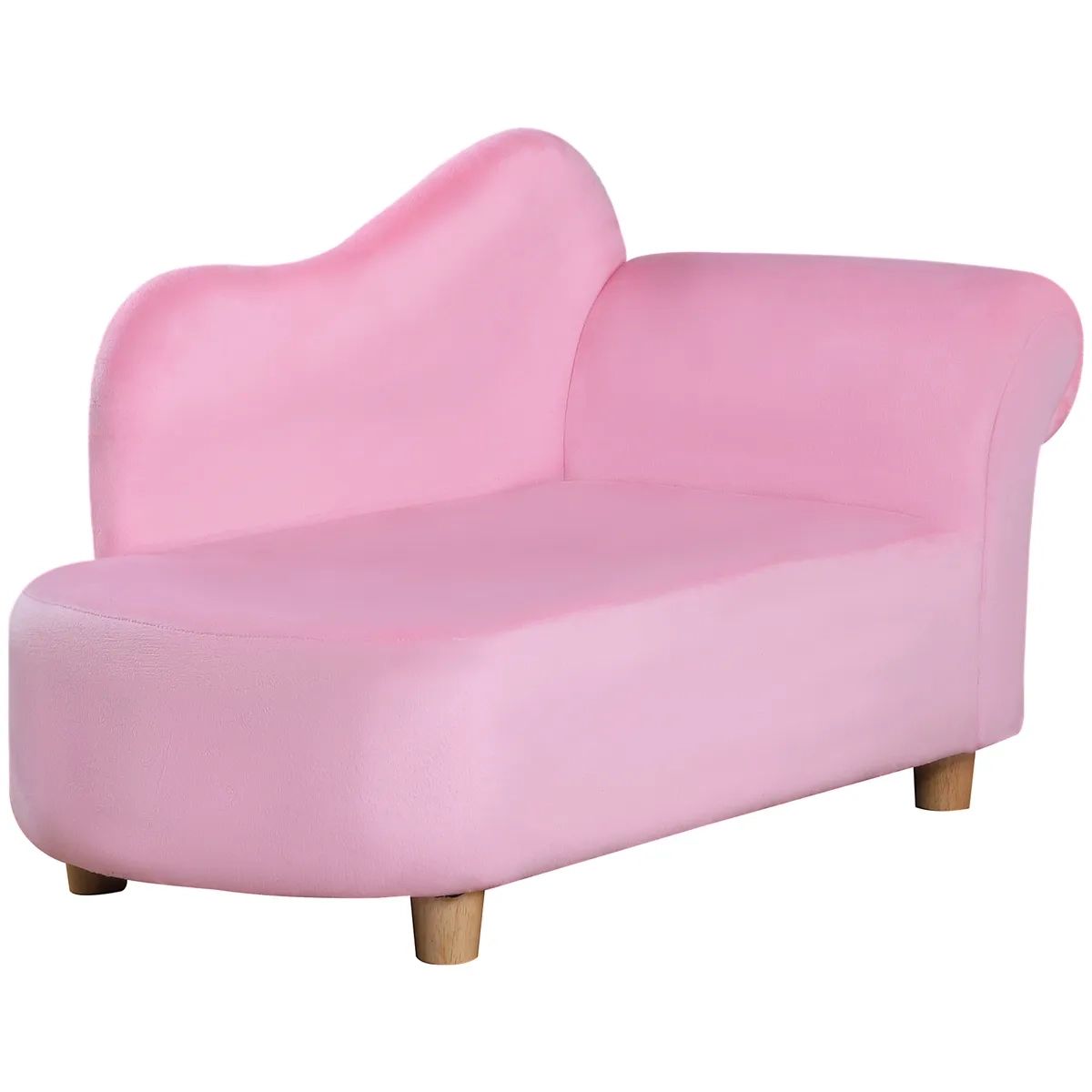 Homcom Kids Sofa Toddler Armchair Lounger Children Sofa Bed Bedroom Chair  Pink | Ebay Within Children'S Sofa Beds (Photo 8 of 15)