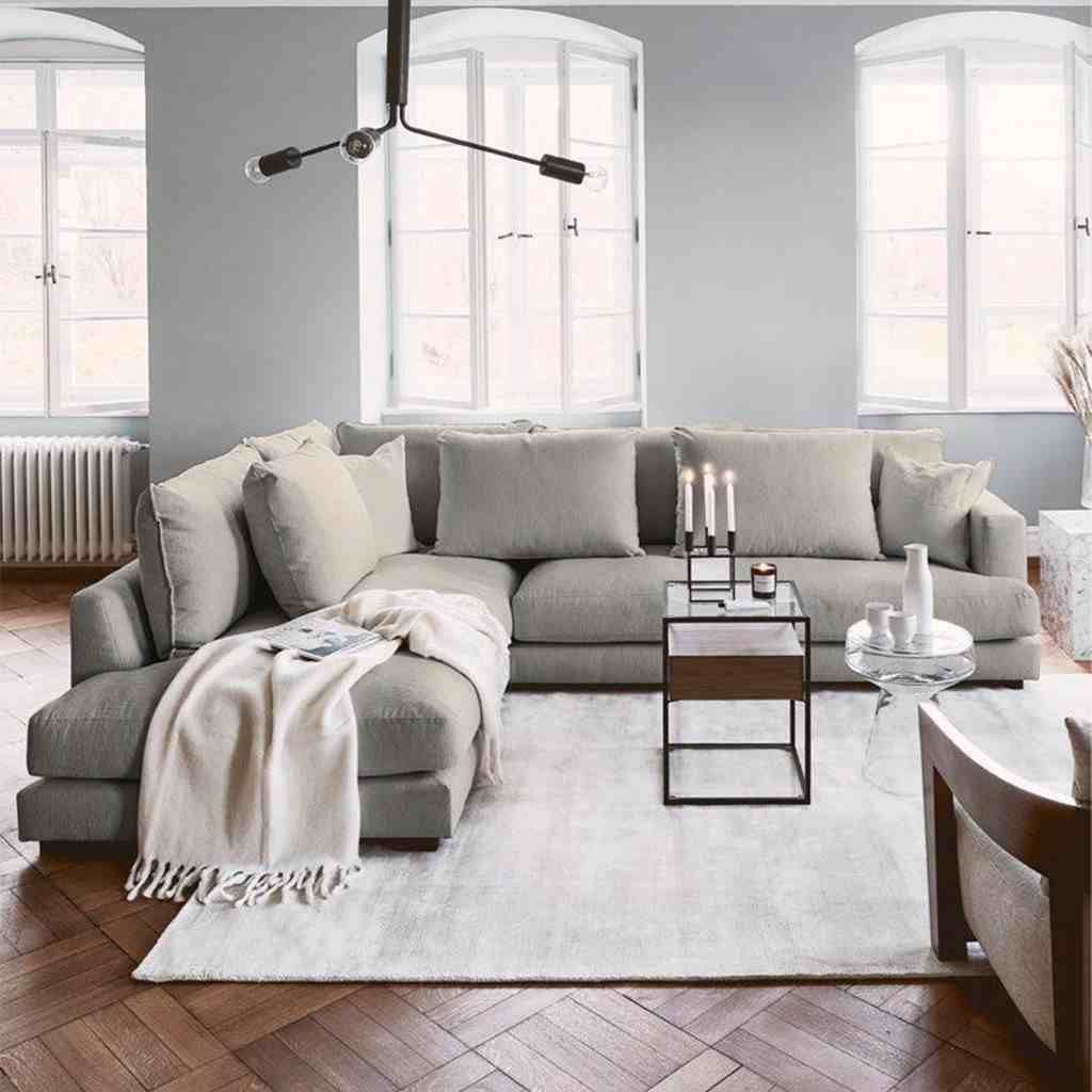 Homzmart For Light Charcoal Linen Sofas (View 11 of 15)