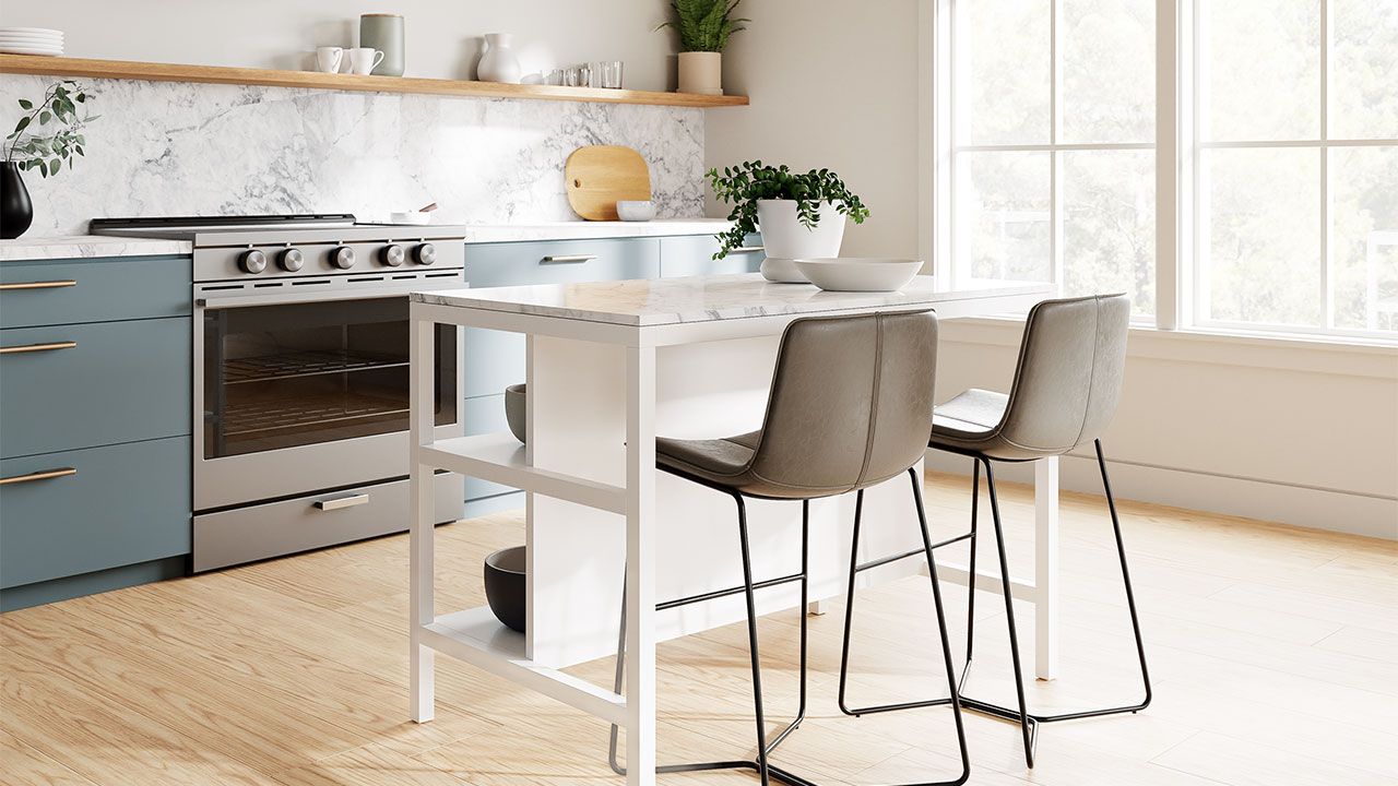 House & Home – 12 Freestanding Tables That Will Add Style, Storage And Prep  Space To Your Kitchen Pertaining To Freestanding Tables With Drawers (View 5 of 15)