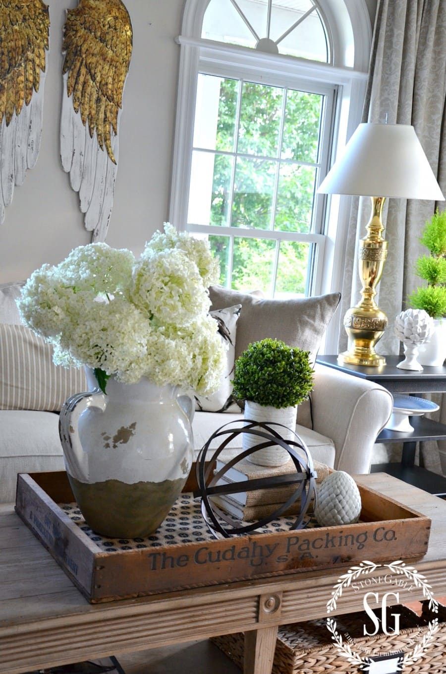 How To Create An Elegant Look With Coffee Table Decor Within Coffee Tables With Trays (View 3 of 15)