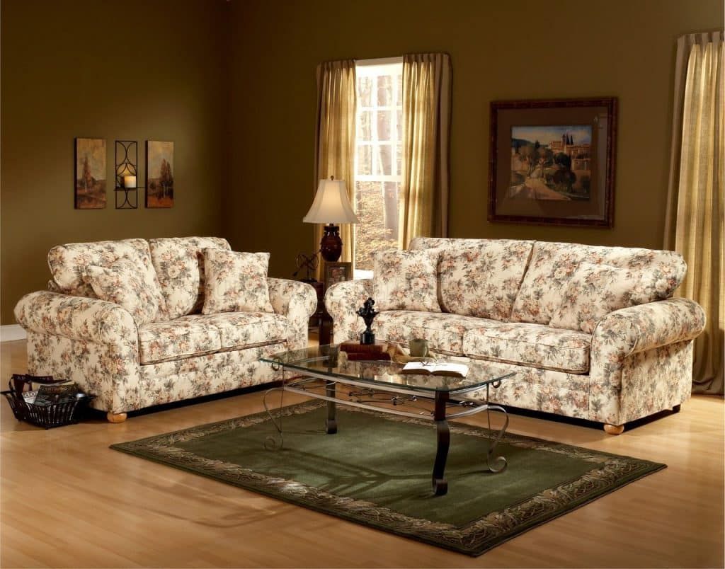 How To Style A Living Room Around A Floral Sofa? – A House In The Hills Throughout Sofas In Pattern (Photo 12 of 15)