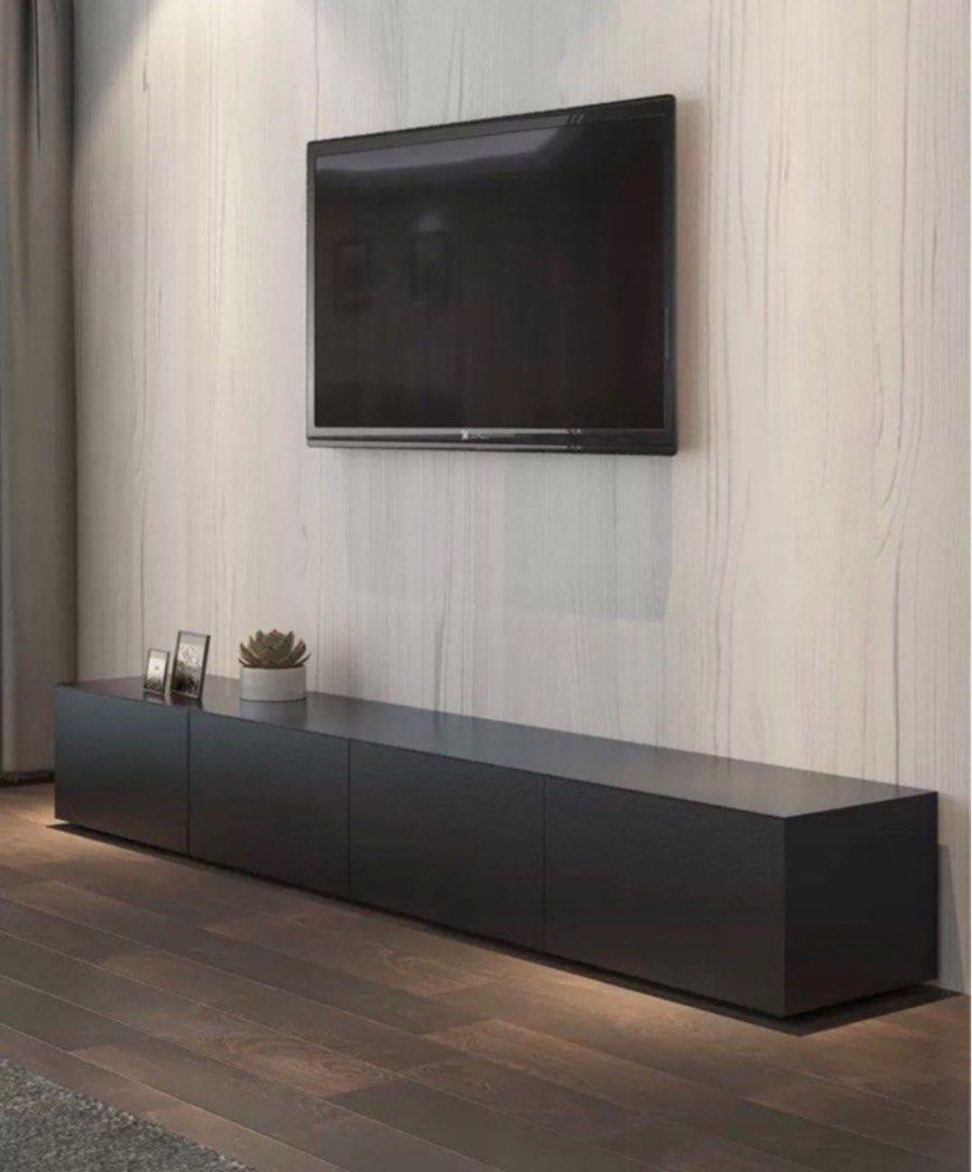 Instock) Romain Modern Solid Wood Tv Console, Furniture & Home Living,  Furniture, Tv Consoles On Carousell Within Romain Stands For Tvs (Photo 15 of 15)