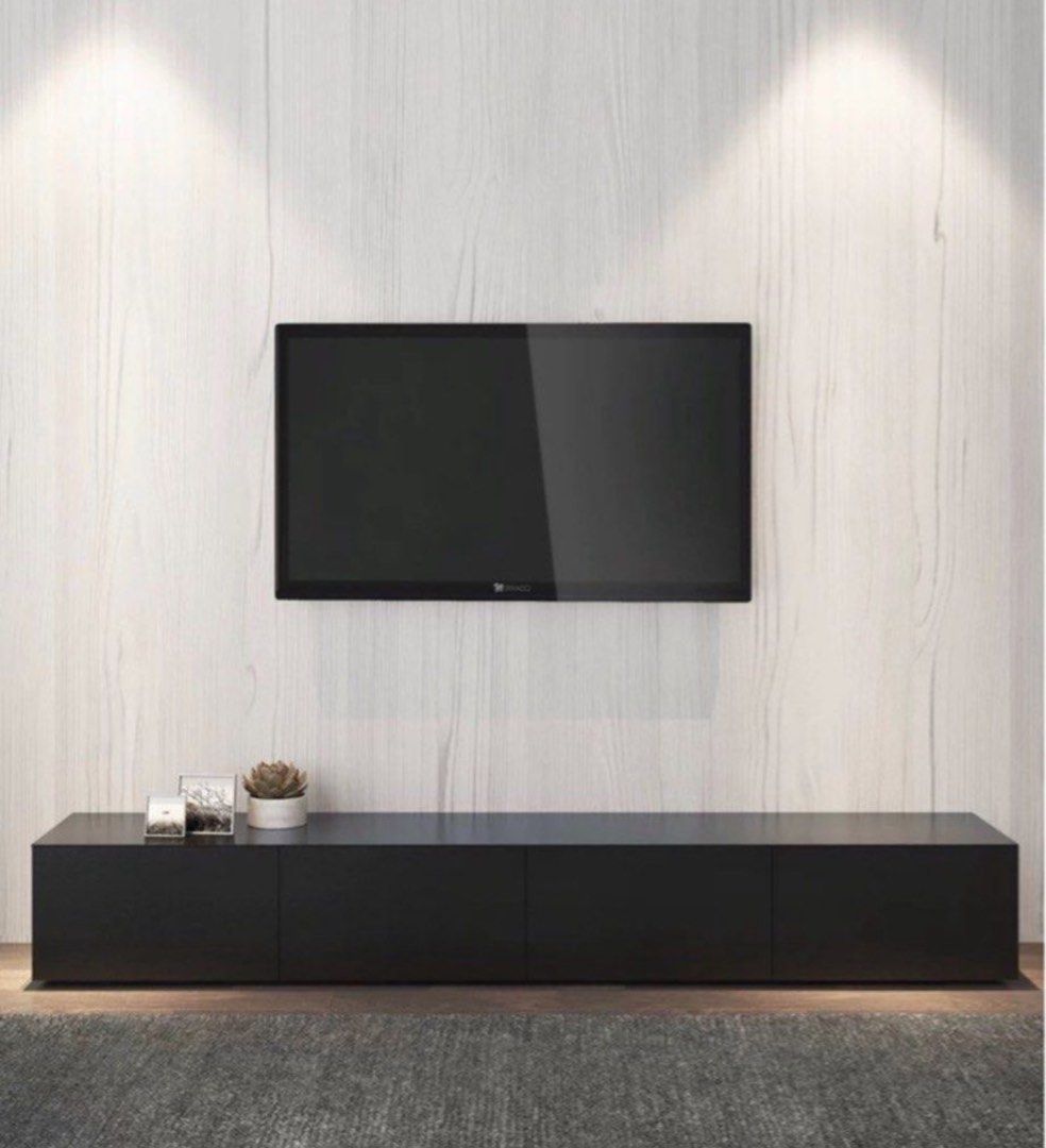 Instock) Romain Modern Solid Wood Tv Console, Furniture & Home Living,  Furniture, Tv Consoles On Carousell Within Romain Stands For Tvs (Photo 4 of 15)