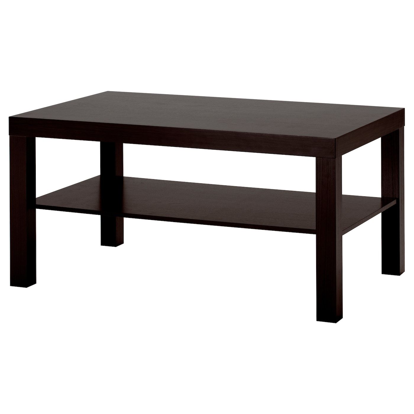 Lack Coffee Table, Black Brown, 35 3/8X21 5/8" – Ikea With White T Base Seminar Coffee Tables (Photo 12 of 15)