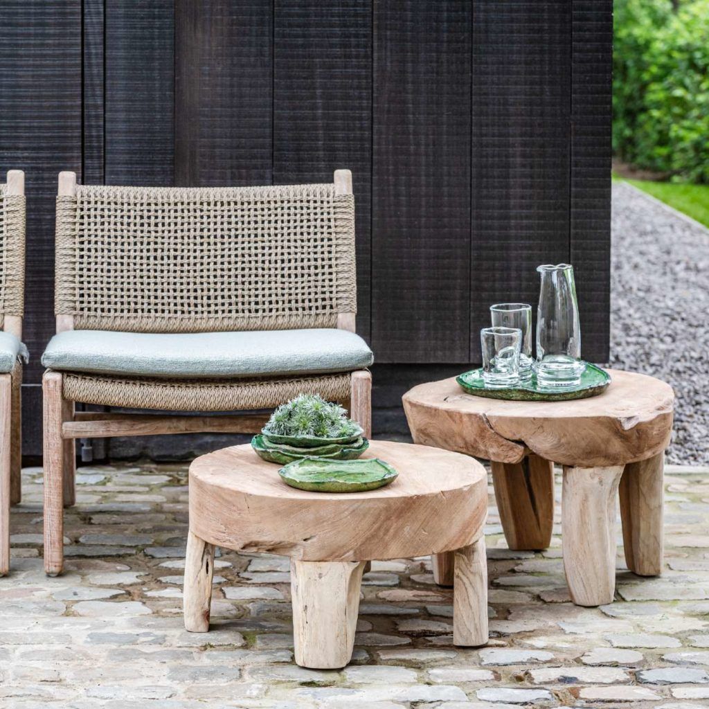 Featured Photo of Natural Outdoor Cocktail Tables