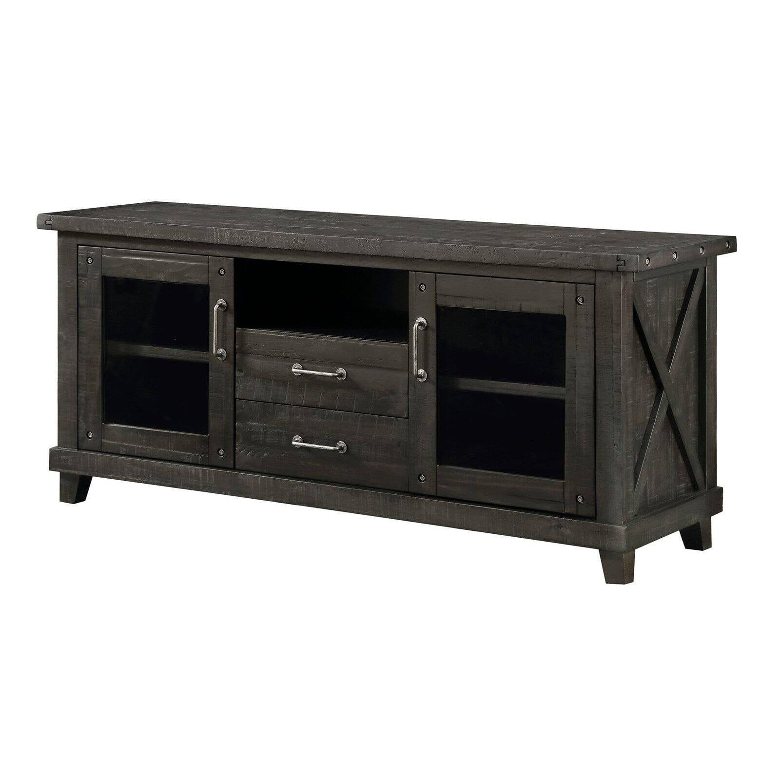 Modus Yosemite Media Console Tv Stand – Cafe – Walmart Intended For Cafe Tv Stands With Storage (View 11 of 15)