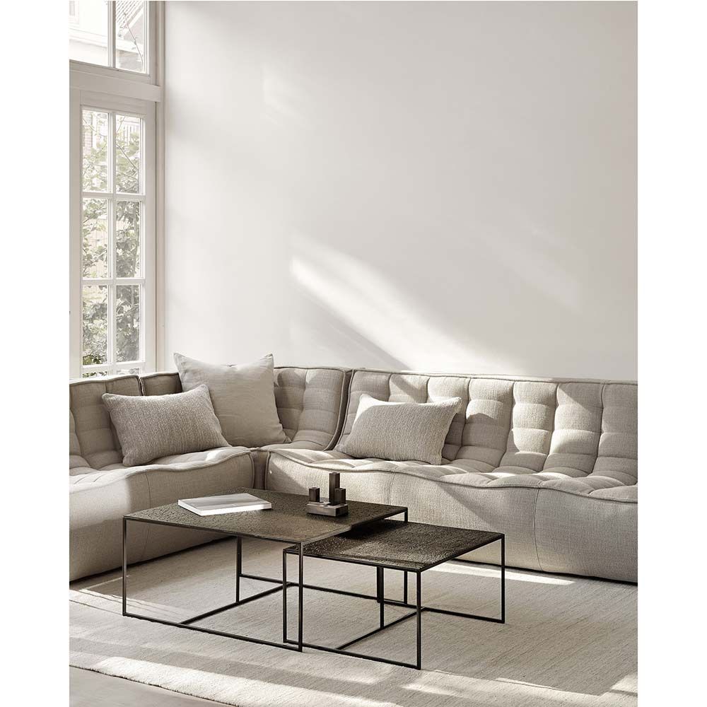 N701 2 Seater Modular Sofa – Beige – Rouse Home Intended For Sofas In Beige (View 13 of 15)