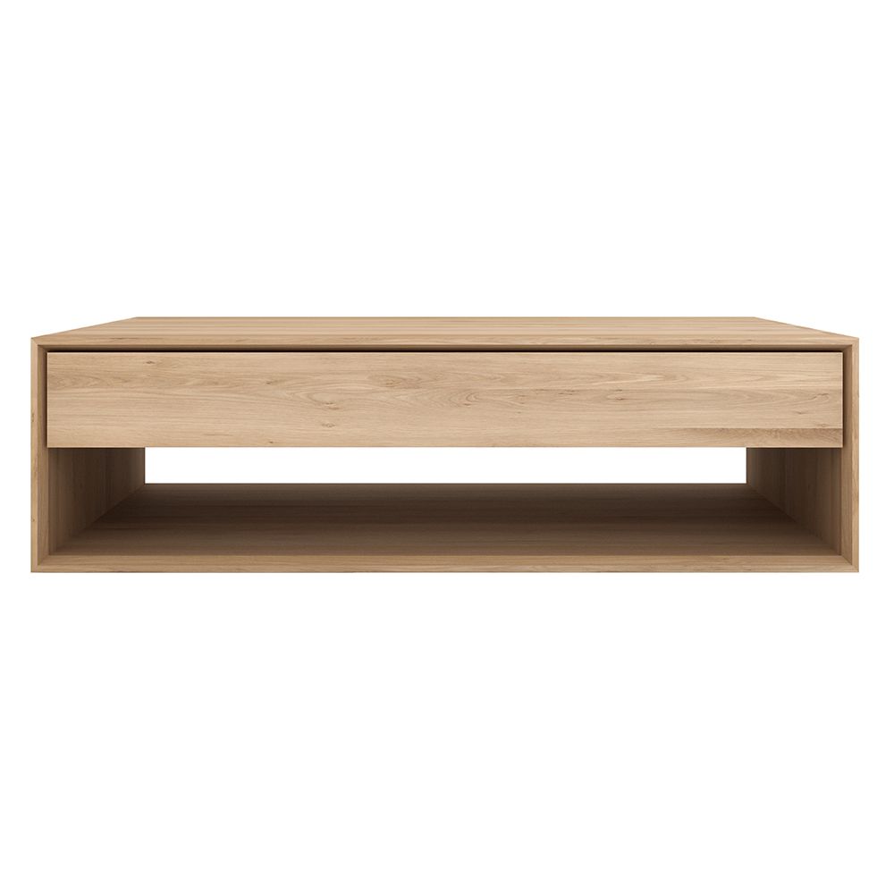 Nordic Rectangular Coffee Table – Oak – Rouse Home With Rectangle Coffee Tables (View 12 of 15)