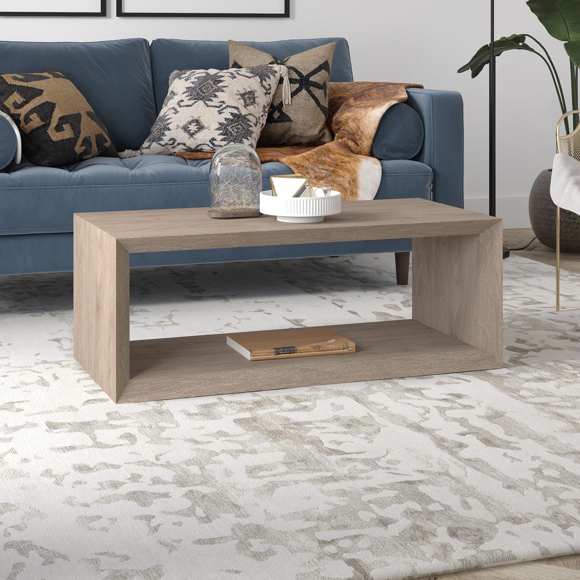 Osmond Rectangular Coffee Table – On Sale – Bed Bath & Beyond – 36984517 Within Rectangle Coffee Tables (View 11 of 15)