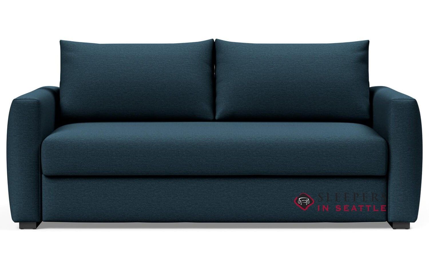 Quick Ship Cosial Queen Fabric Sofa| Fast Shipping Cosial Queen Sofa Bed  | Sleepersinseattle Pertaining To Navy Sleeper Sofa Couches (Photo 11 of 15)